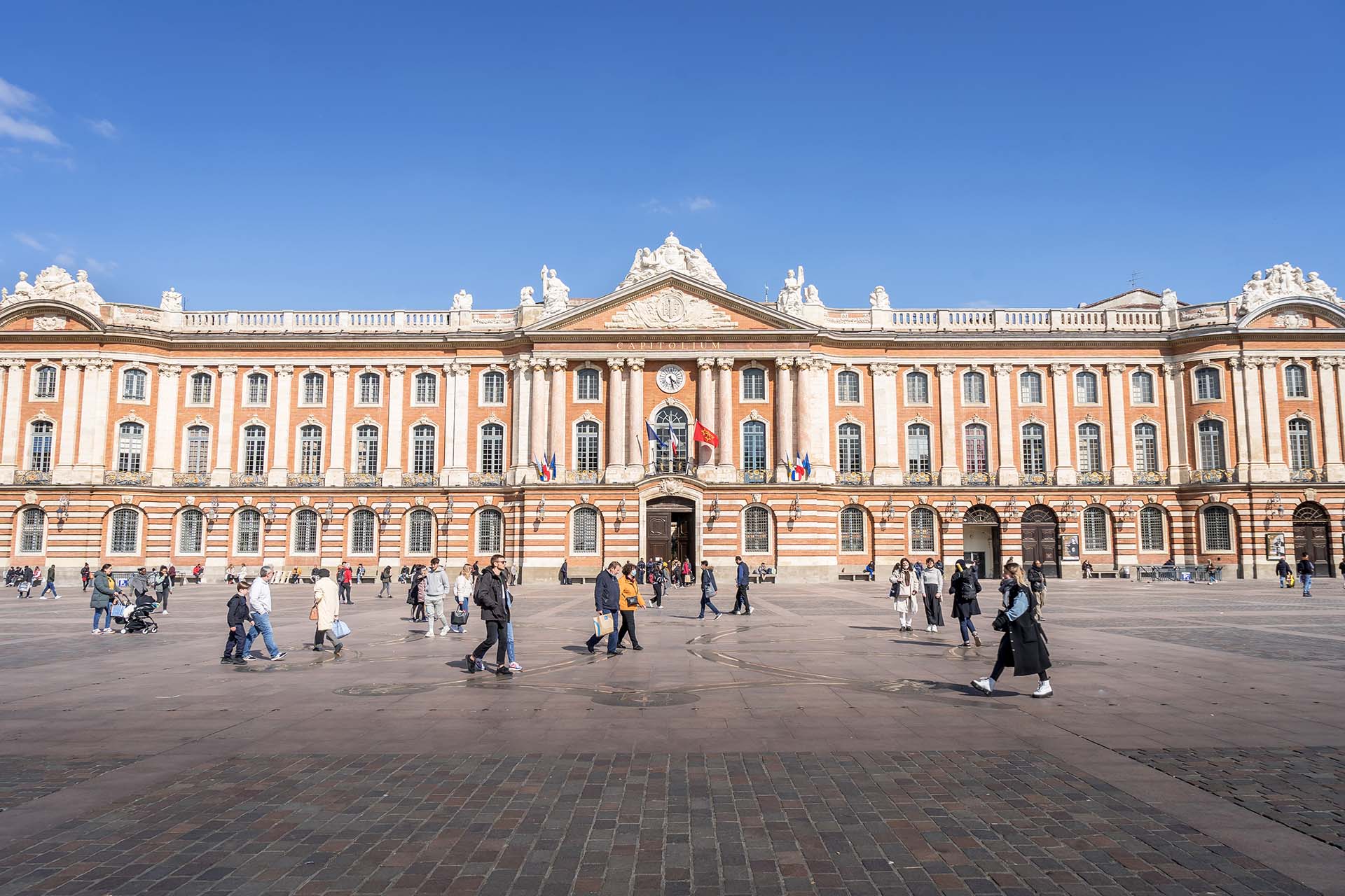 La place du Capitole à Toulouse