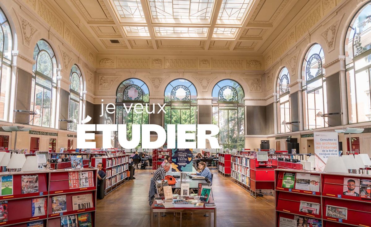 Je veux étudier