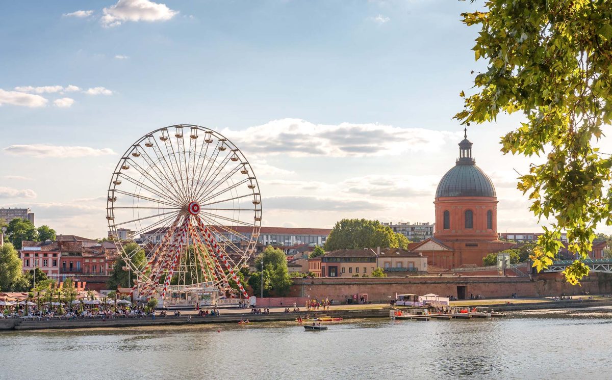 Bords de Garonne à Toulouse