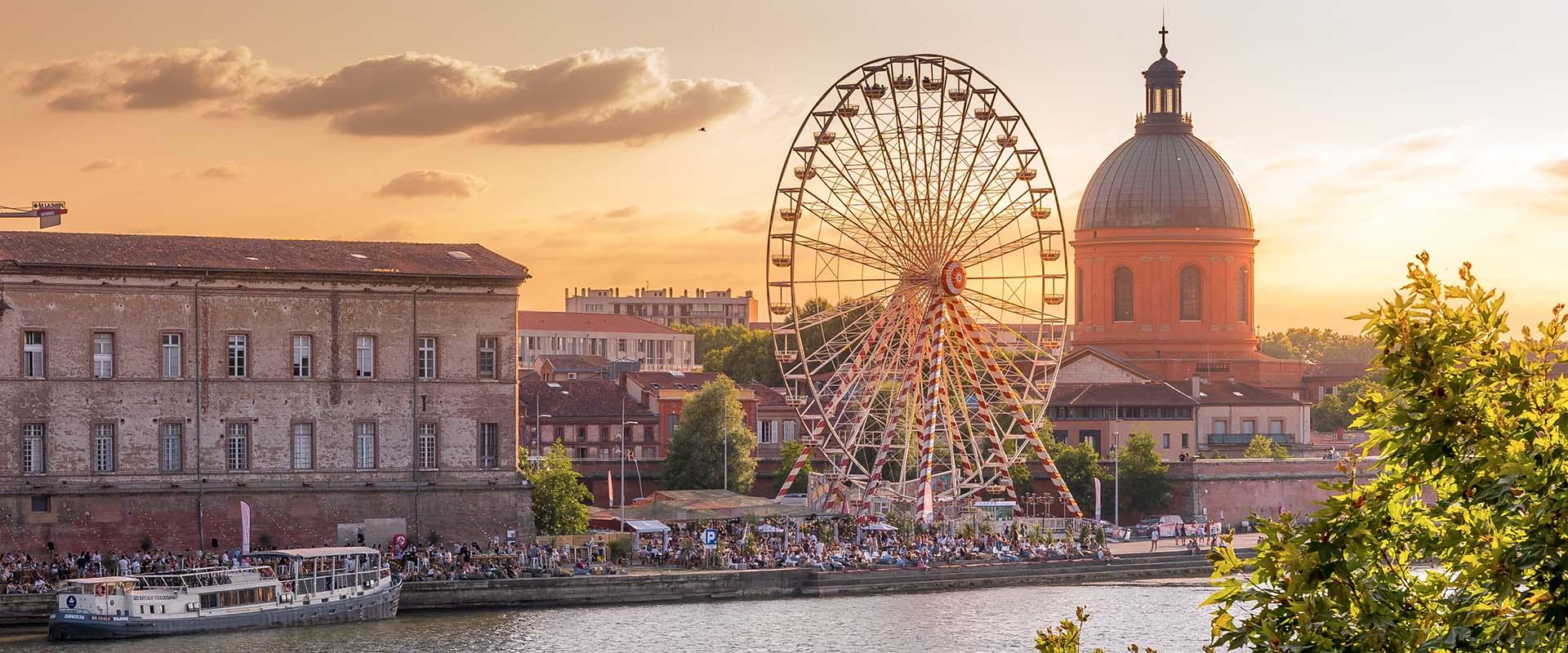 Toulouse, les bords de Garonne