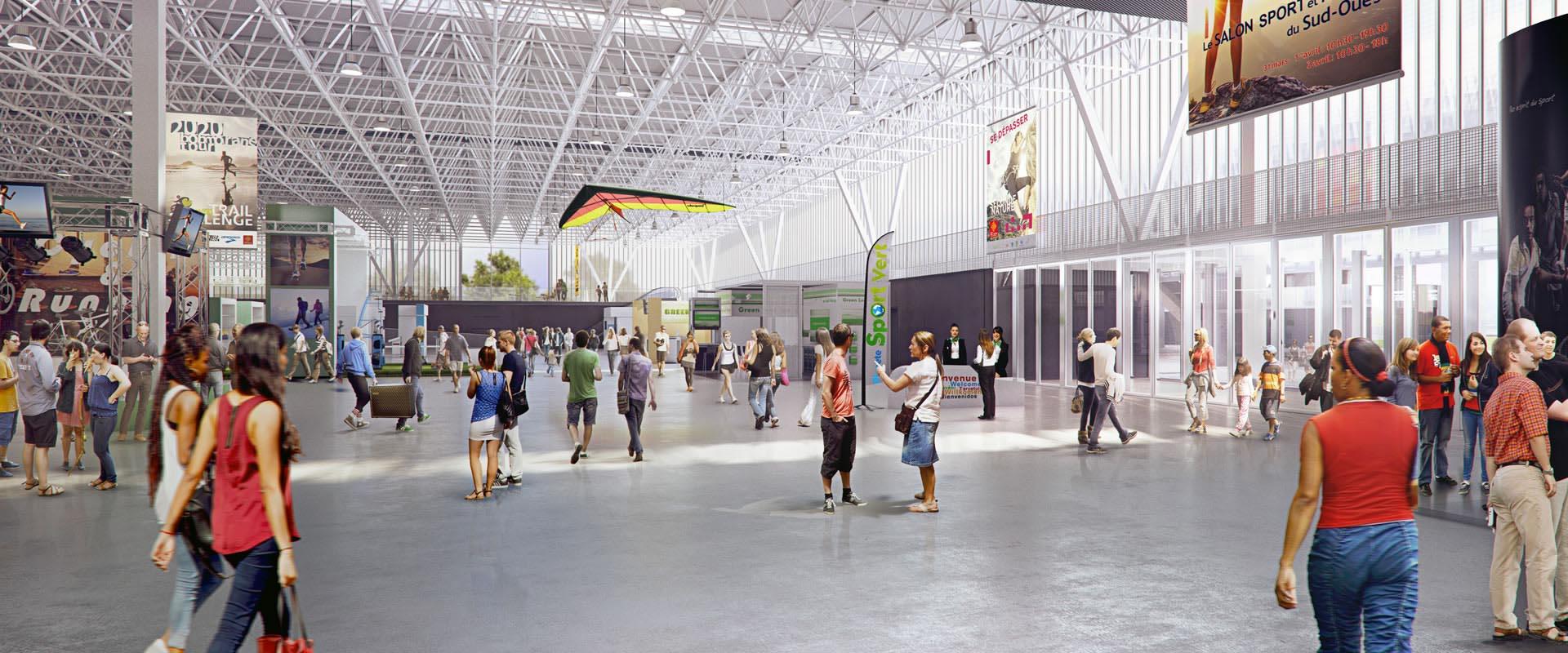 Hall des expositions - MEETT