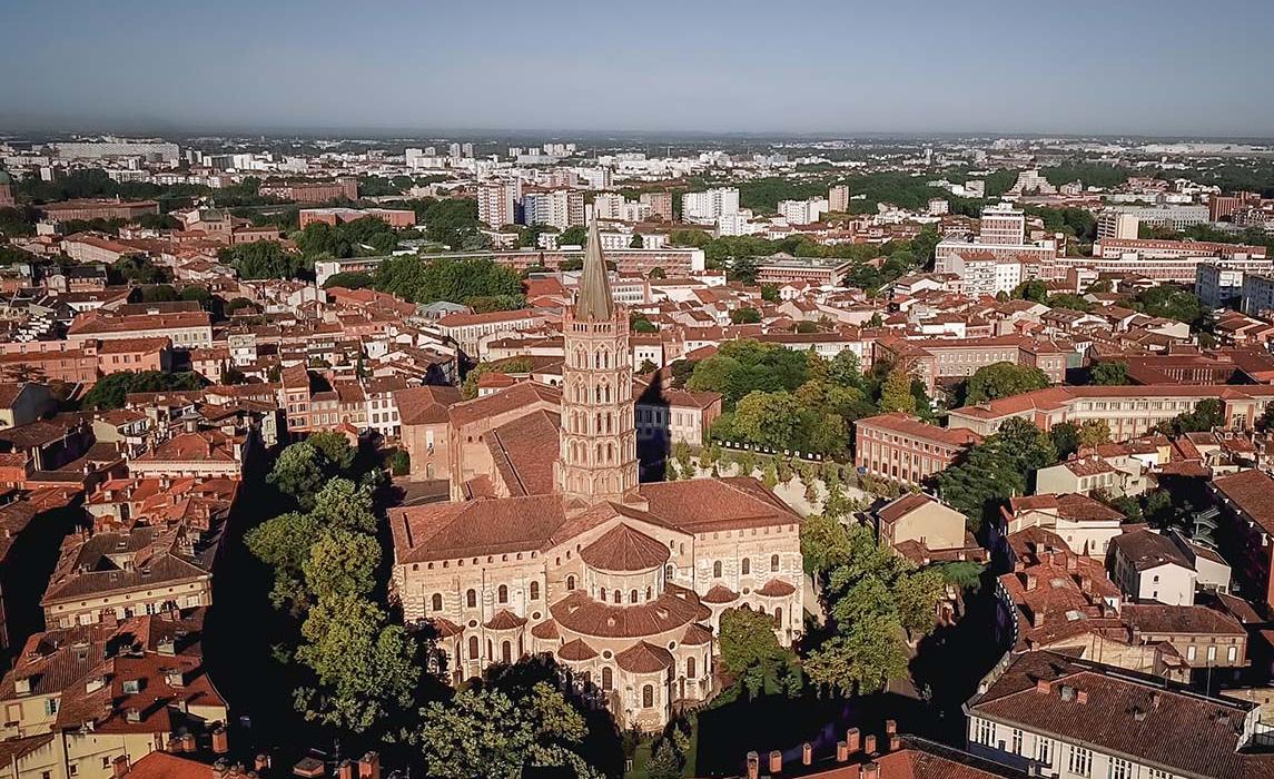 La basilique Saint-Sernin à Toulouse