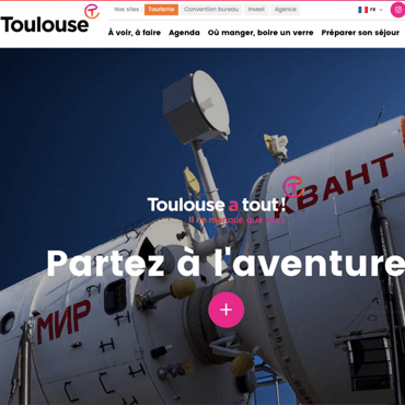 Site internet © Office de tourisme Toulouse